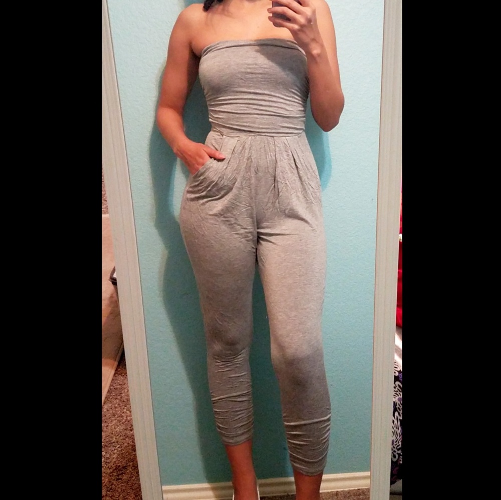 Strapless Jumpsuit